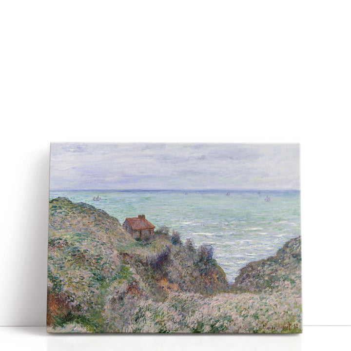 Neutral ocean artwork with soft impressionist detail