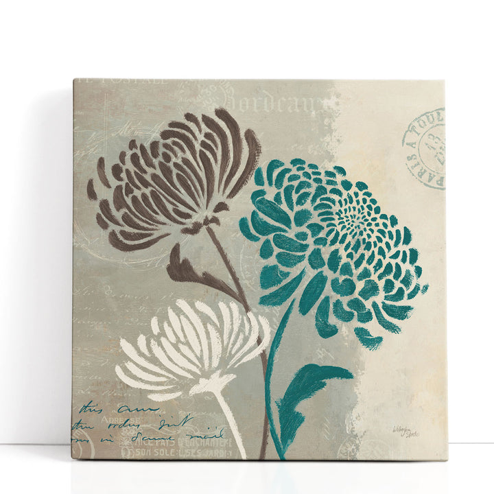 Chrysanthemums II - Canvas Print Wall Art