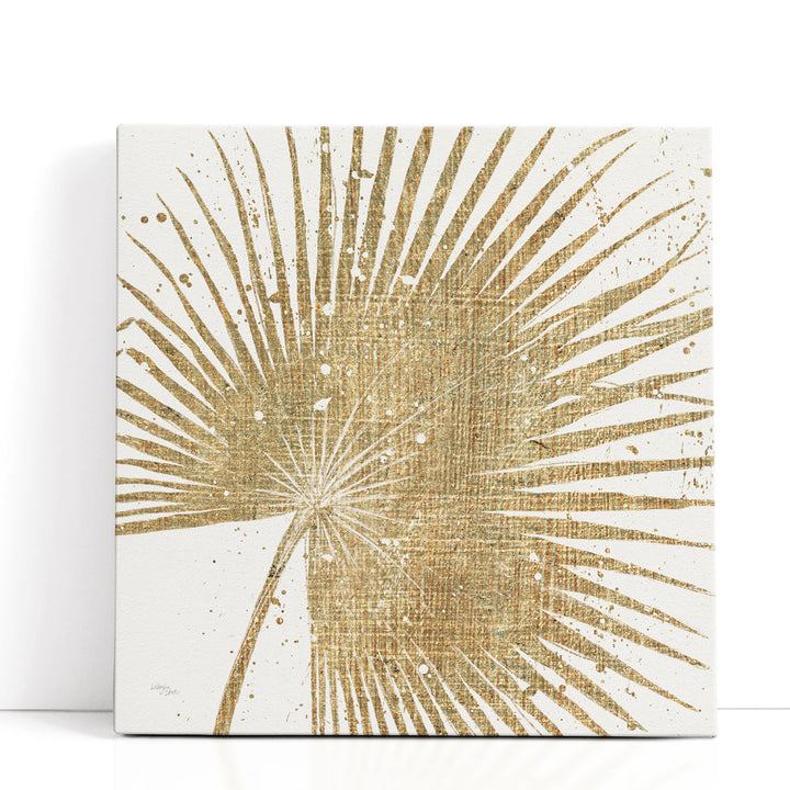 Gold Leaves II - Canvas Print Wall Art