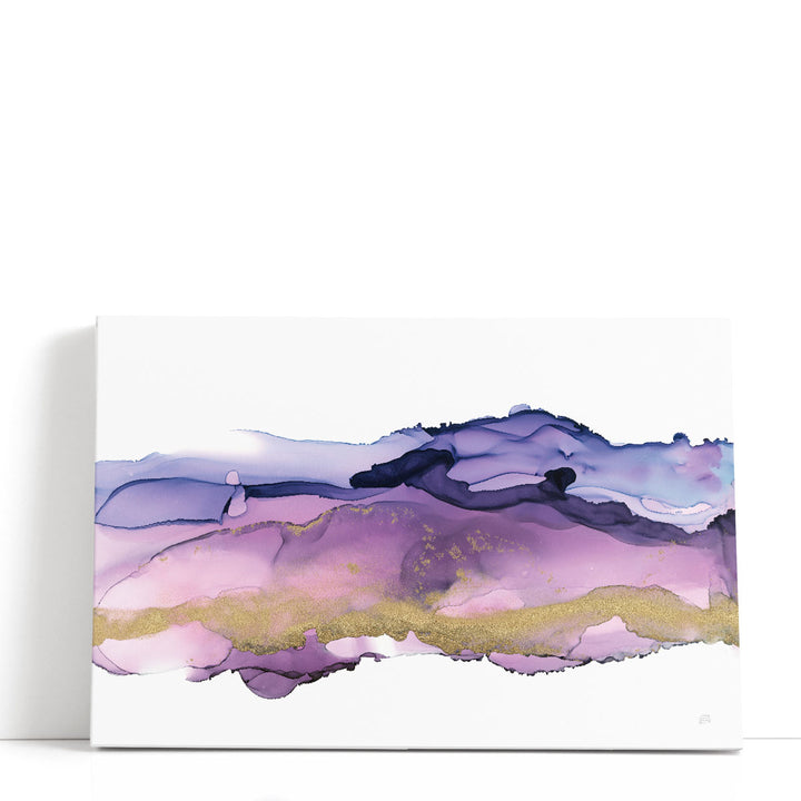 Unique Coastal Wall Art – soft purple ocean-inspired brushwork