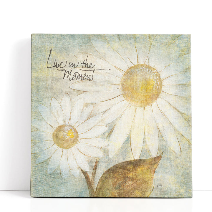 Daisy Do III - Live in the Moment - Canvas Print Wall Art