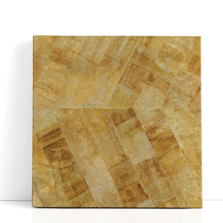 Gilded Herringbone II - Canvas Print Wall Art