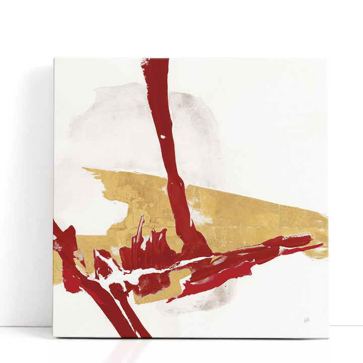 Red Gold IV - Canvas Print Wall Art
