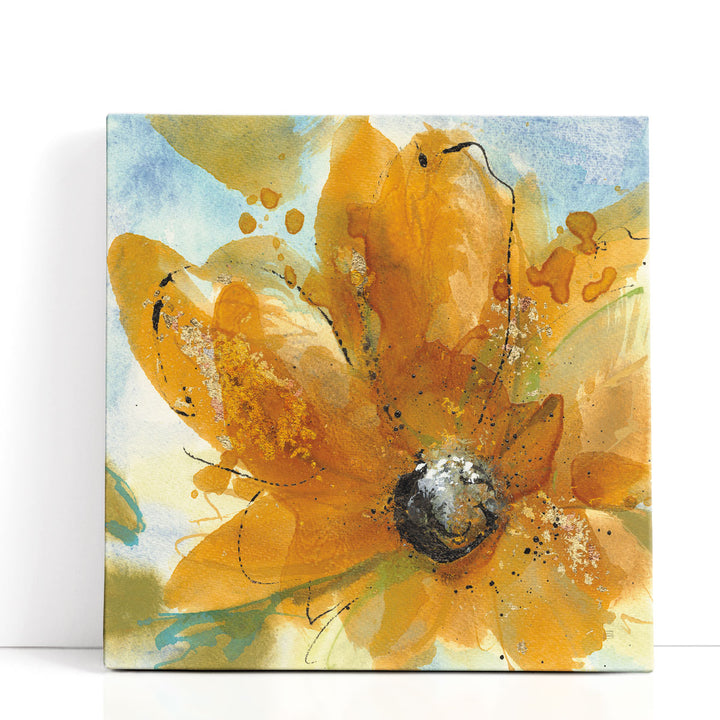 Amber Gold I - Canvas Print Wall Art