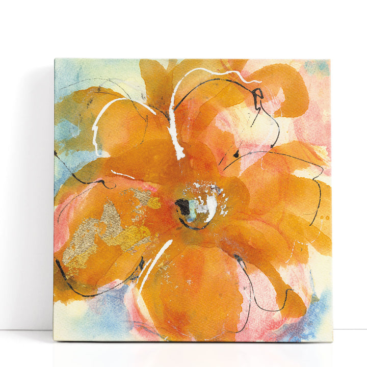 Amber Wash II - Canvas Print Wall Art