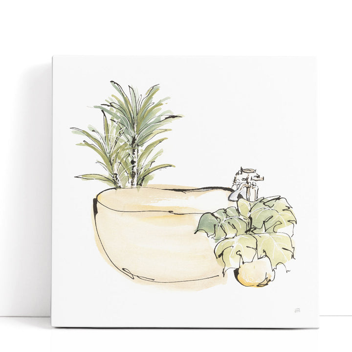 Tub V - Canvas Print Wall Art