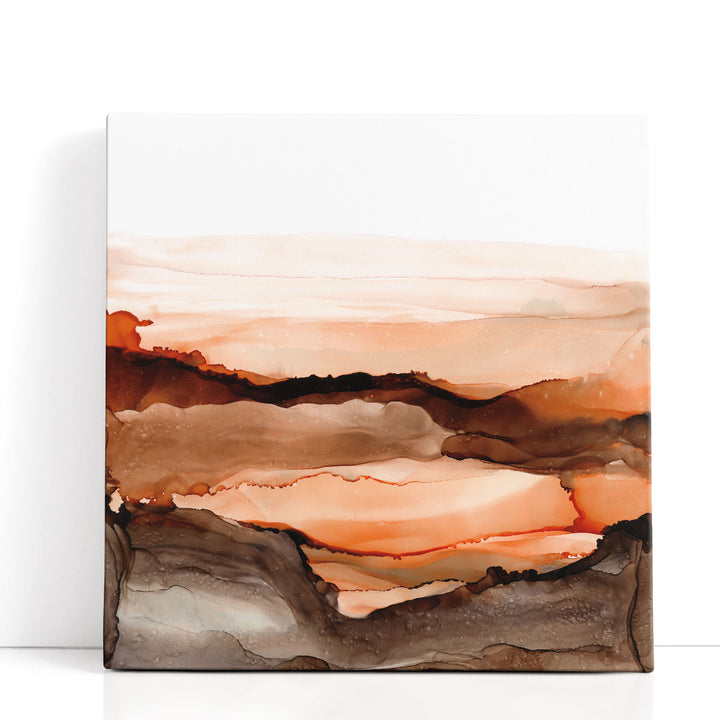 Orangescape II - Canvas Print Wall Art