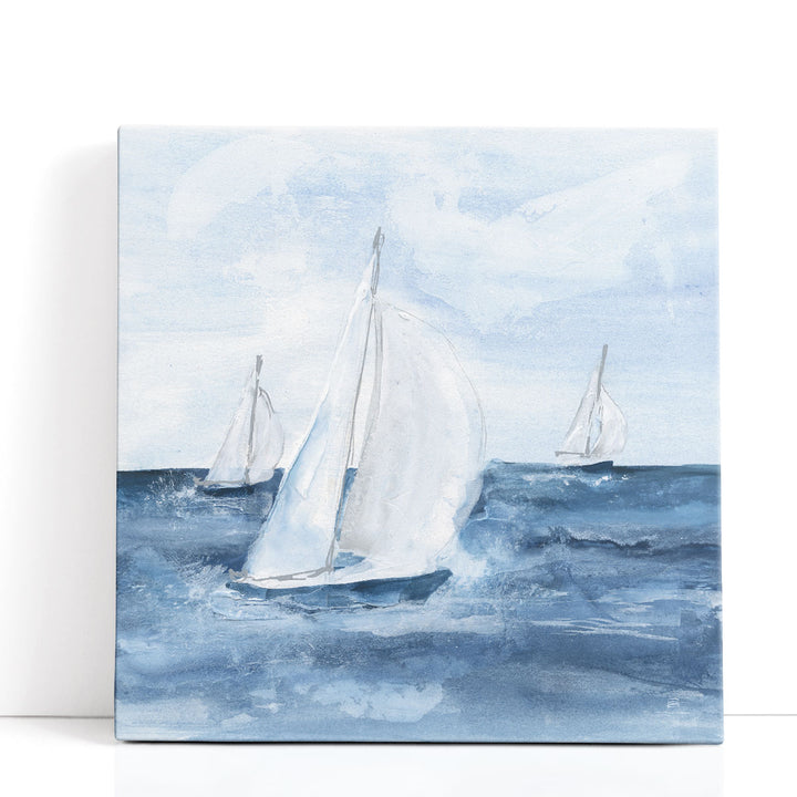 Sailboats V - Canvas Print Wall Art