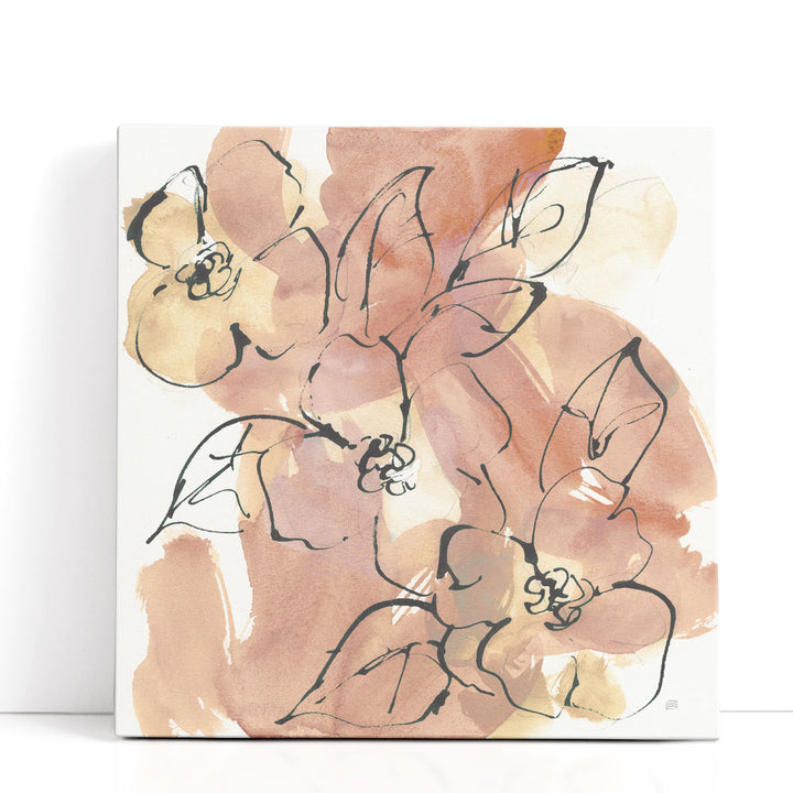 Cashmere Flora II - Canvas Print Wall Art