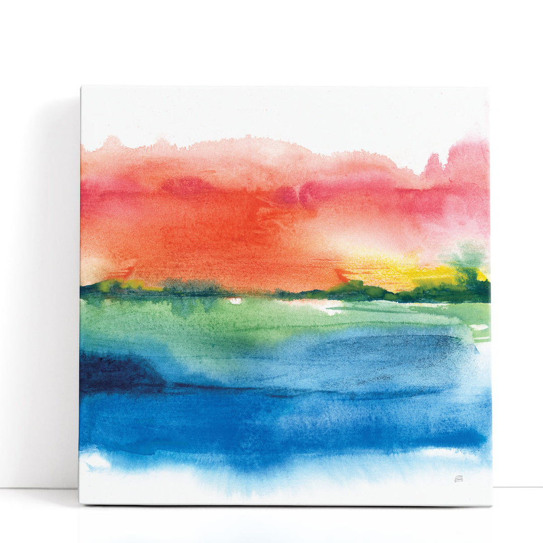 Jewel Waterway I - Canvas Print Wall Art