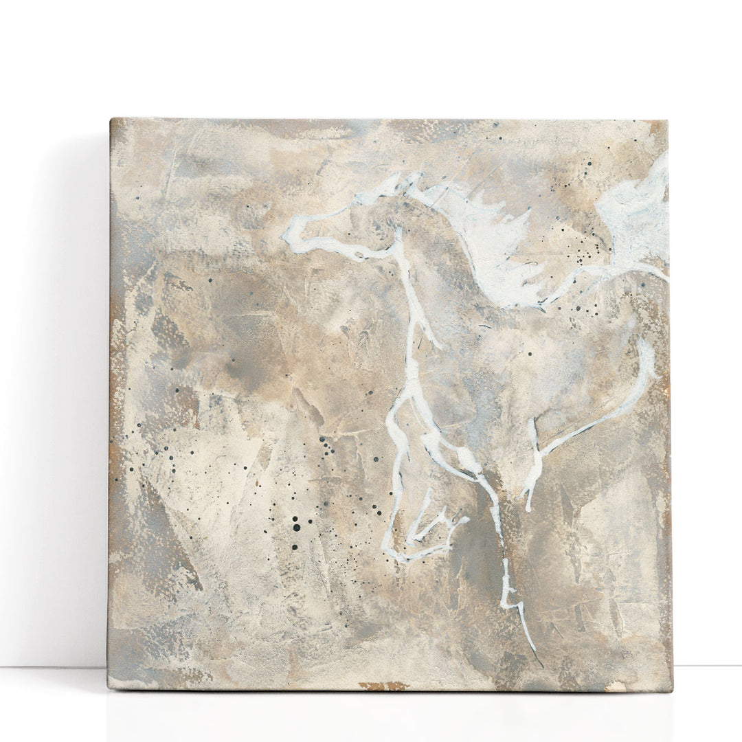 White Horse II - Canvas Print Wall Art