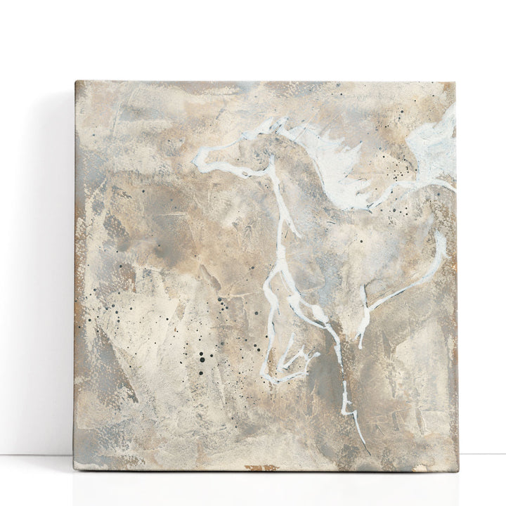 White Horse II - Canvas Print Wall Art