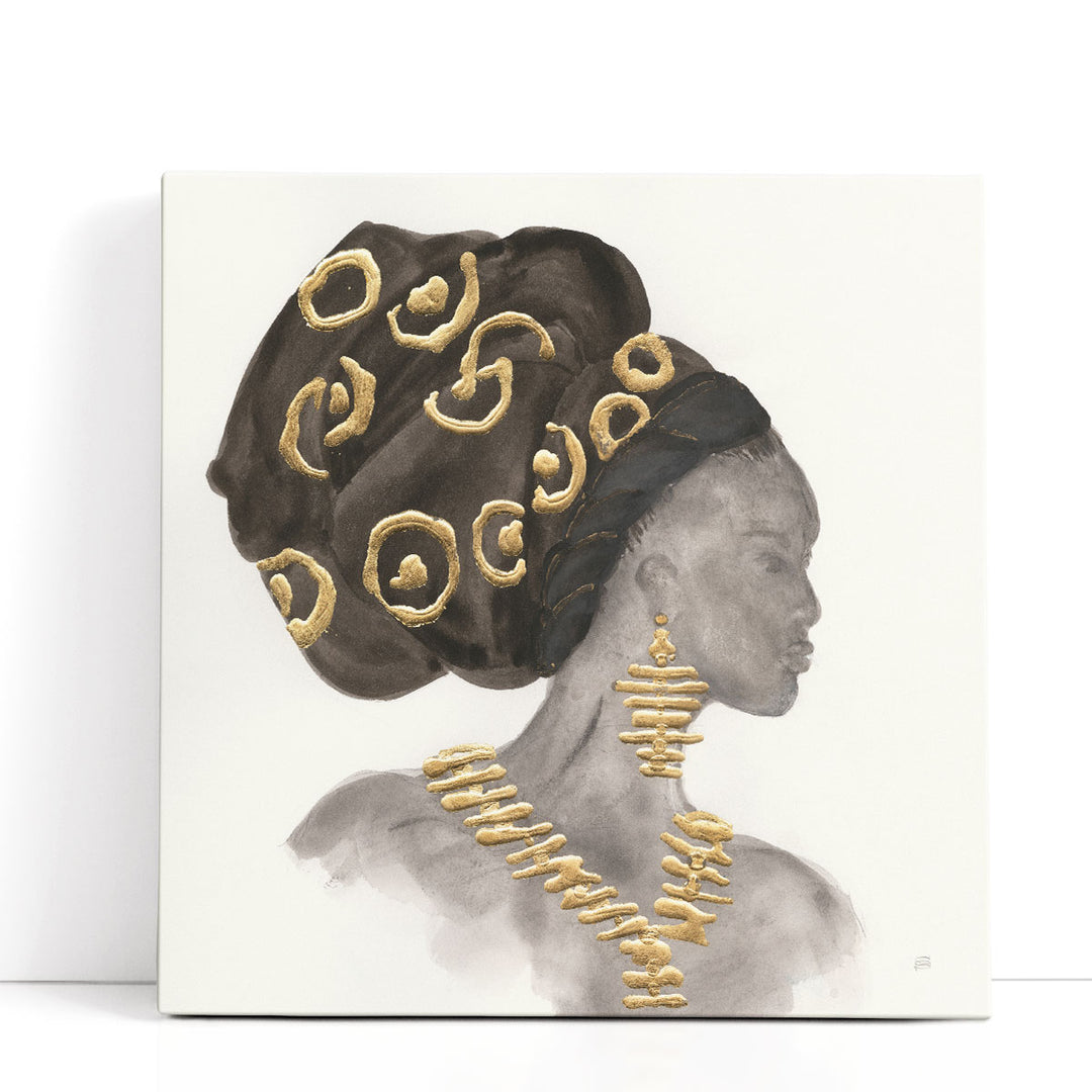 Headdress Beauty I - Canvas Print Wall Art