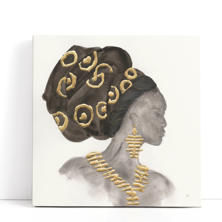 Headdress Beauty I - Canvas Print Wall Art