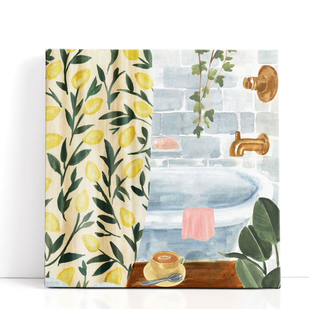 Bath Retreat II - Canvas Print Wall Art