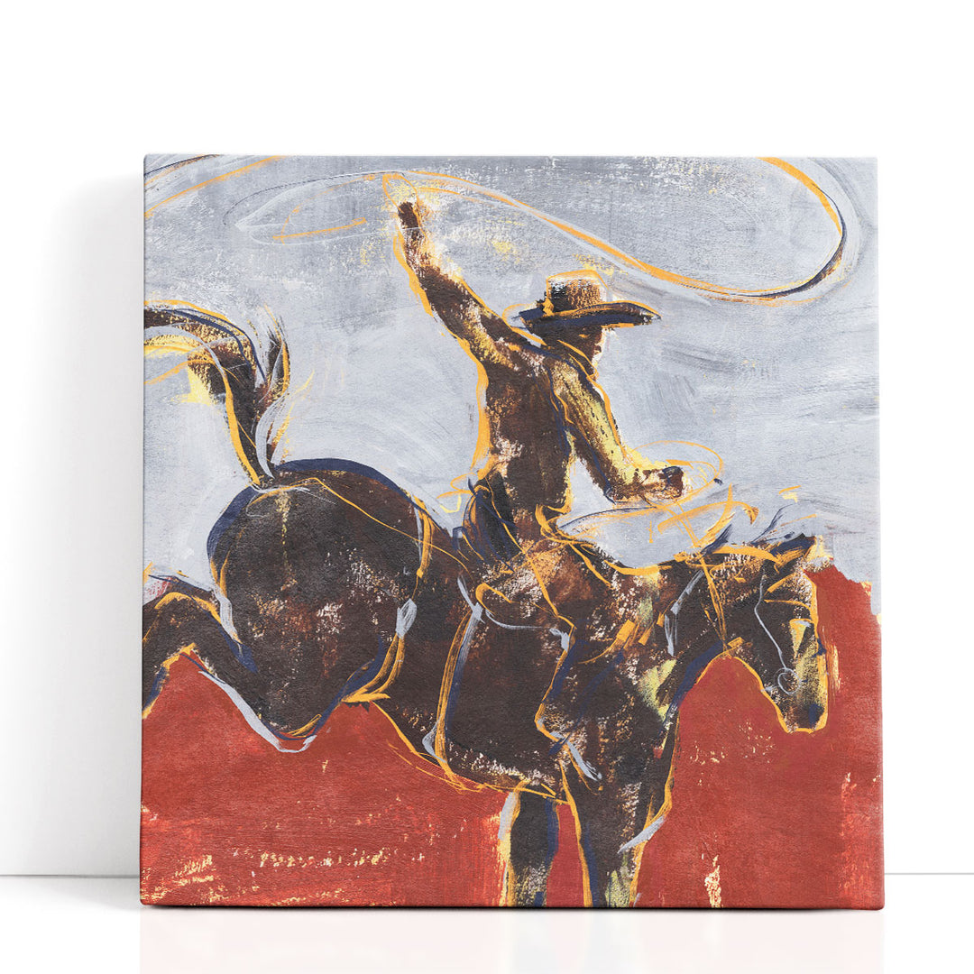 Morning Roundup I - Canvas Print Wall Art