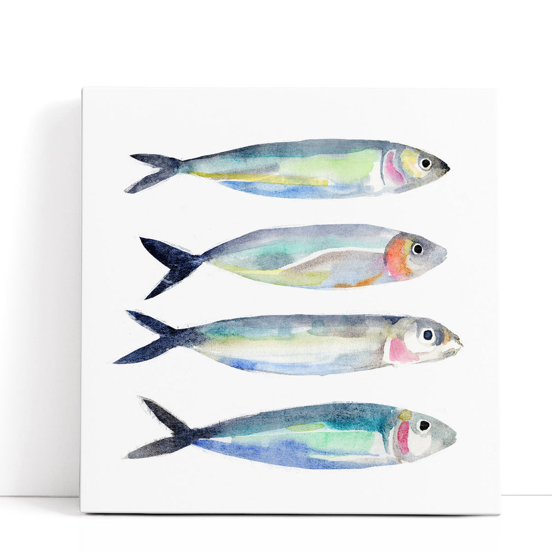 Sardine Team I - Canvas Print Wall Art
