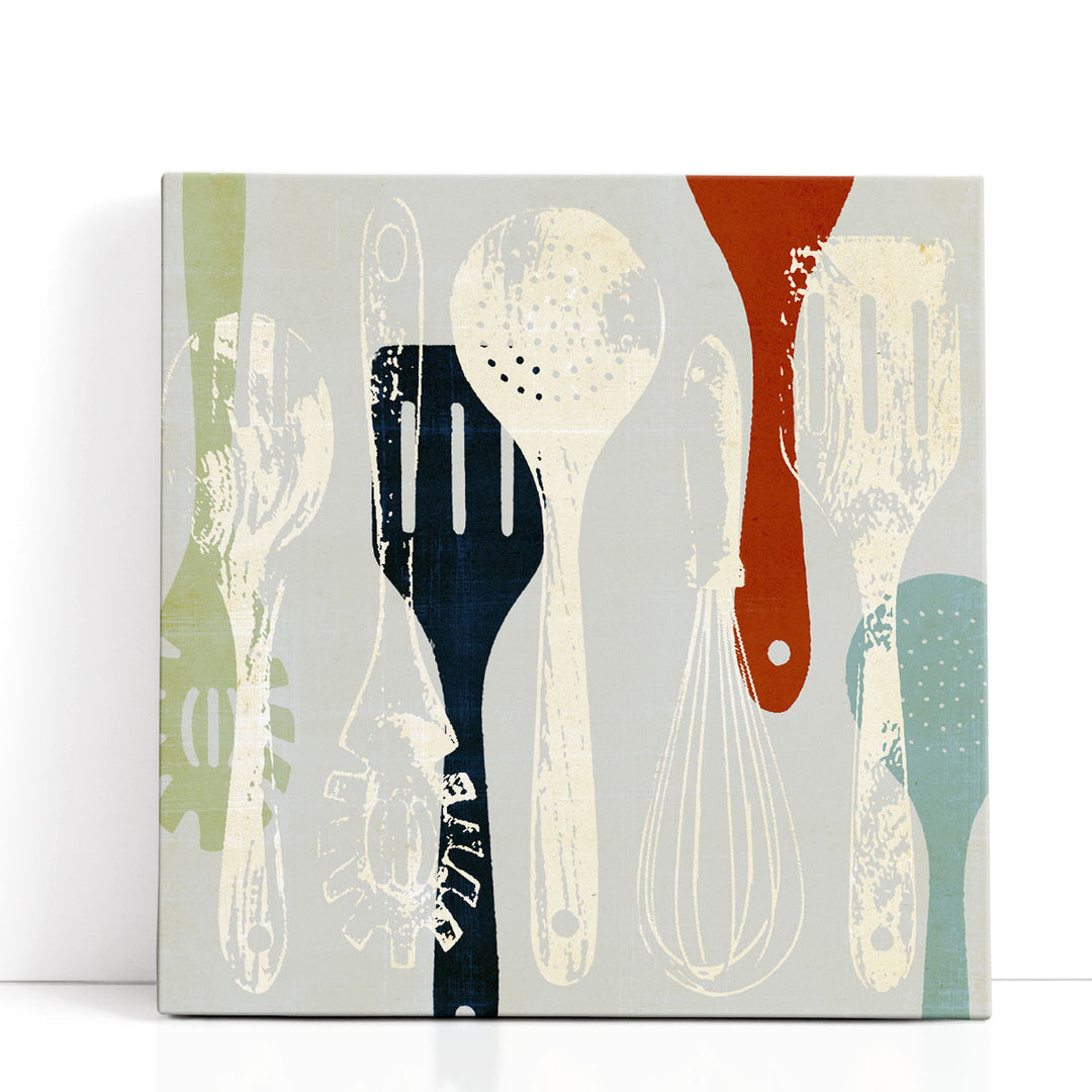 Utensil Kitchen Prints minimalist cutlery art