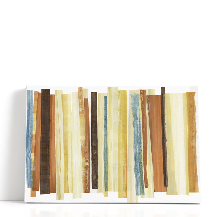 Neutral abstract wall art with soft lines