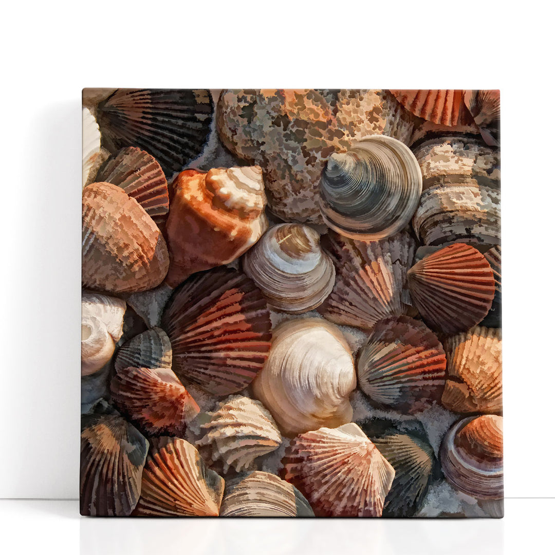 Shell Yes - Canvas Print Wall Art