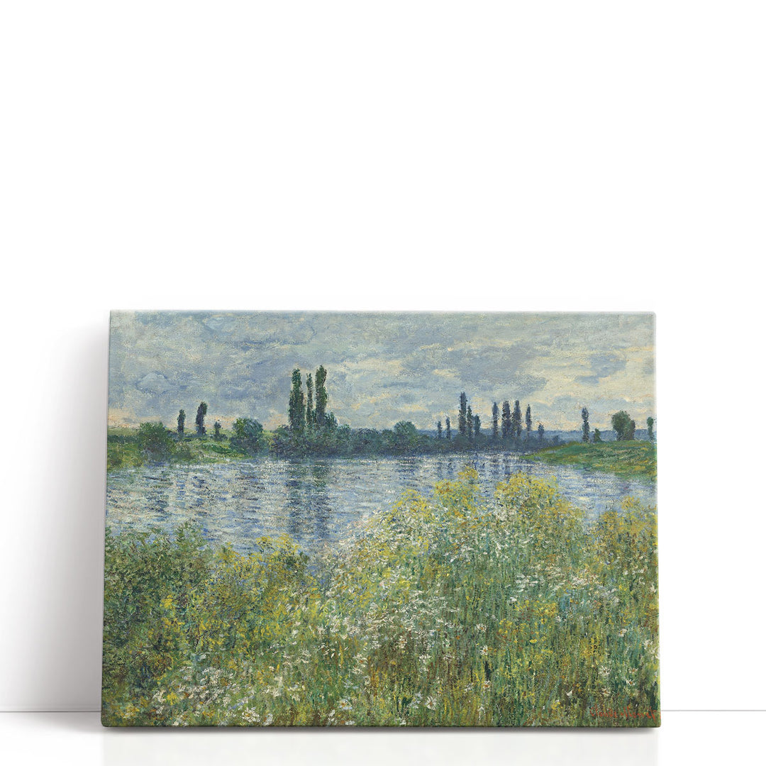 Banks of the Seine, Vetheuil, 1880 - Canvas Print Wall Art
