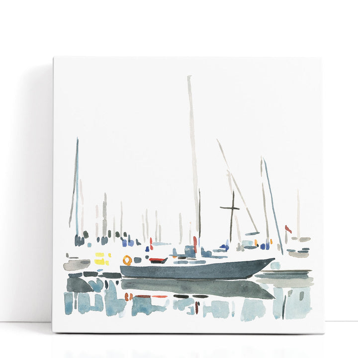 Sailboat Scenery I - Canvas Print Wall Art