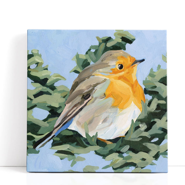 Painterly Bird I - Canvas Print Wall Art