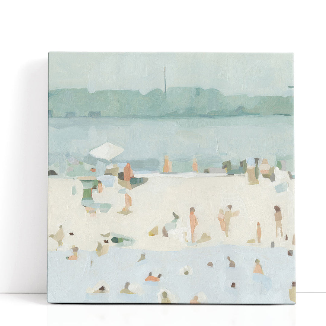 Sea Glass Sandbar I - Canvas Print Wall Art