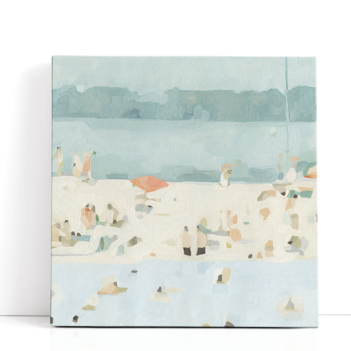 Sea Glass Sandbar II - Canvas Print Wall Art