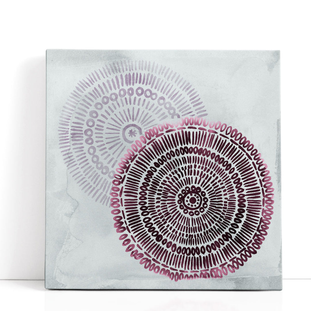 Berry Mandalas I - Canvas Print Wall Art