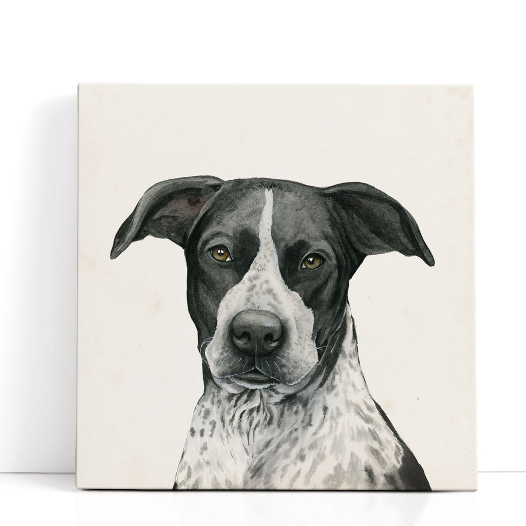 Best Bud IV Black And White - Canvas Print Wall Art