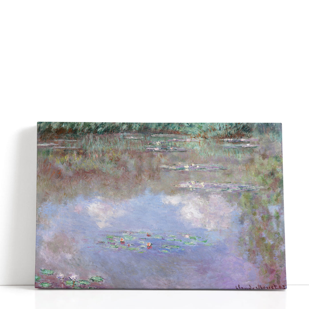 The Water Lily Pond (Clouds), 1903 - Canvas Print Wall Art