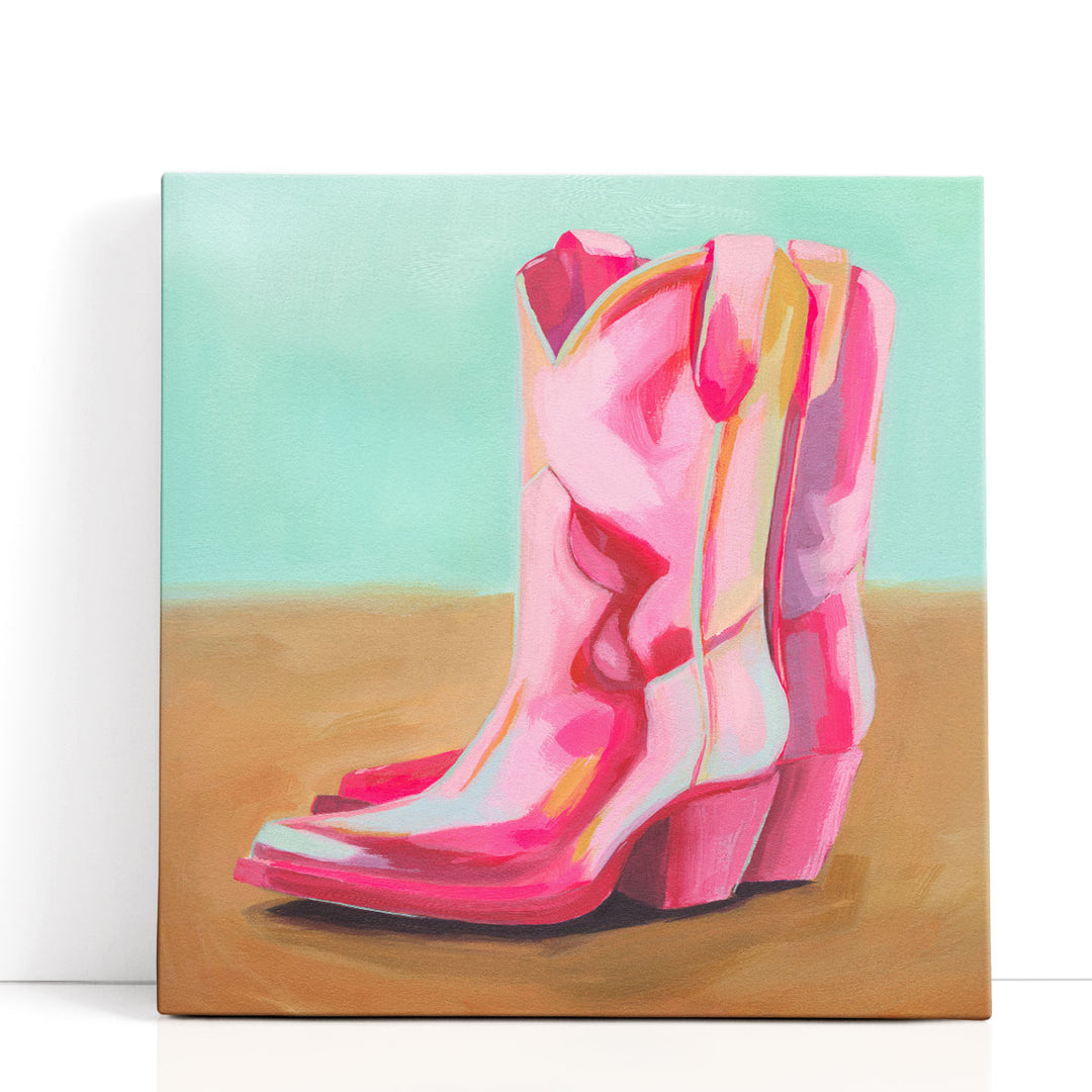 Cowboy Barbee II - Canvas Print Wall Art