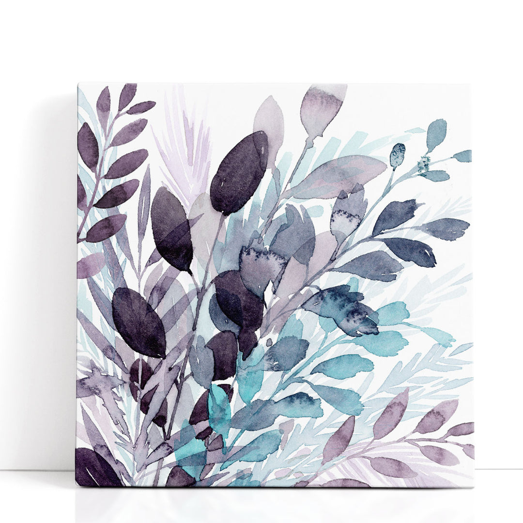 Crystallized Flora I - Canvas Print Wall Art