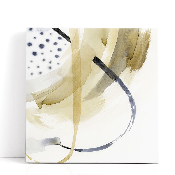 Neutral Abstract Art Prints soft gray watercolor wash