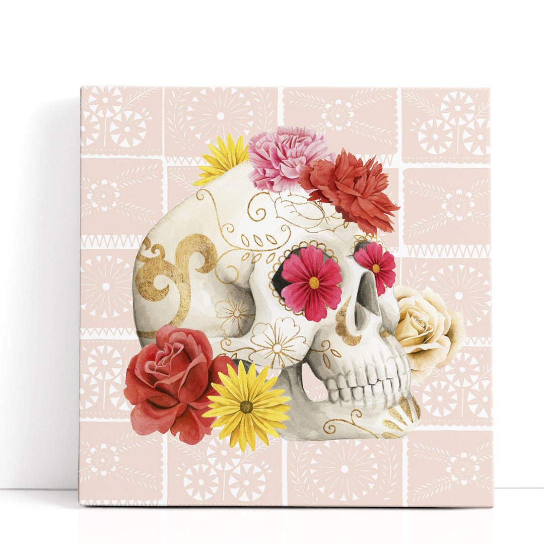 Fiesta De La Vida Muertos I - Canvas Print Wall Art