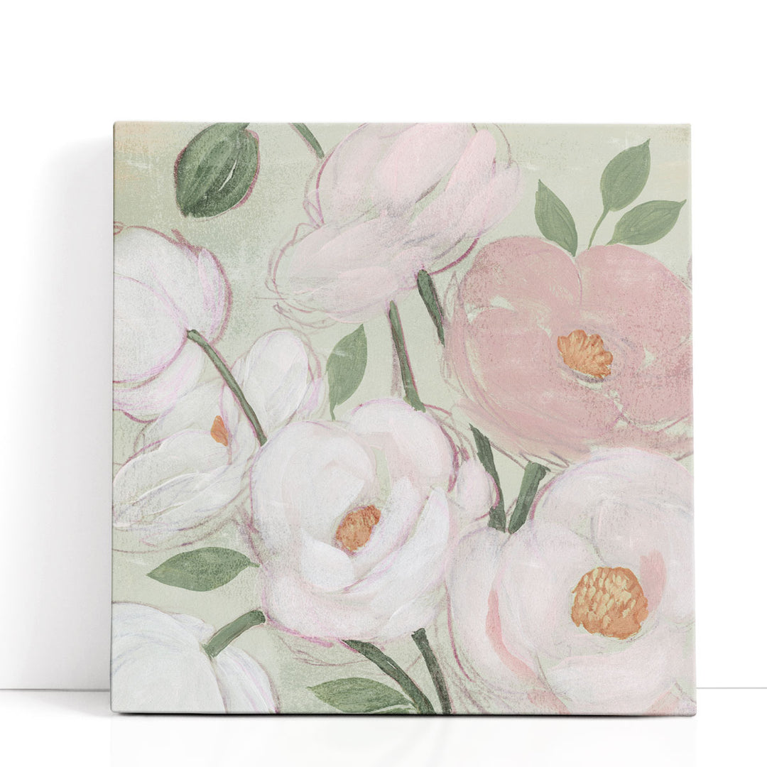 Flora Sketch I - Canvas Print Wall Art