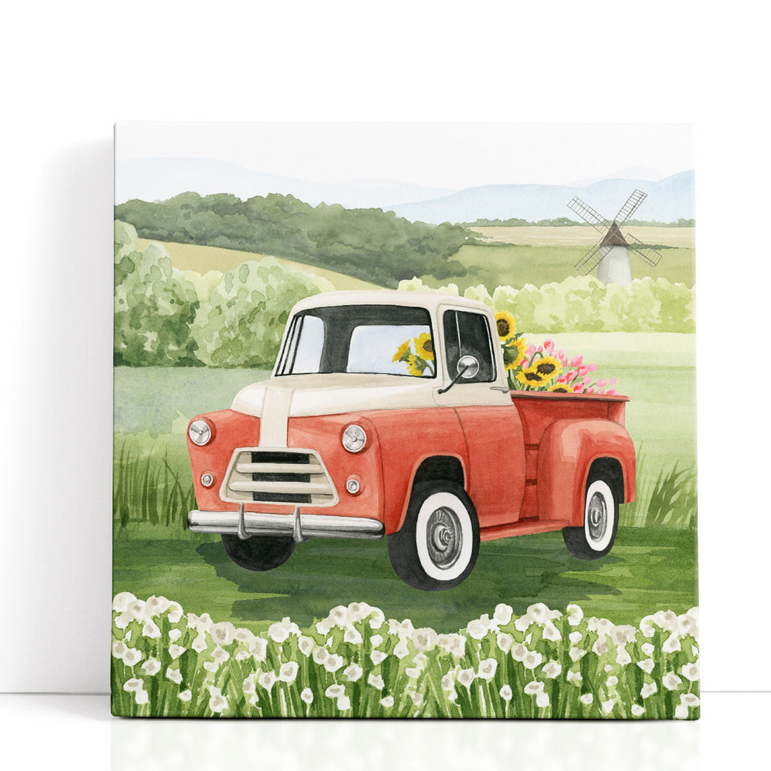 Flower Farm I - Canvas Print Wall Art