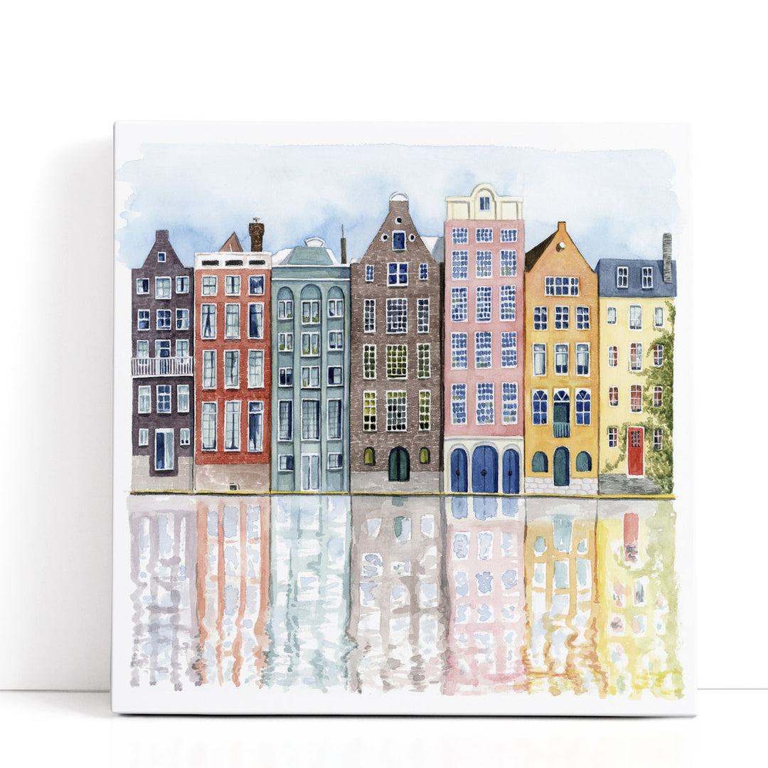 Neighborhood I - Canvas Print Wall Art