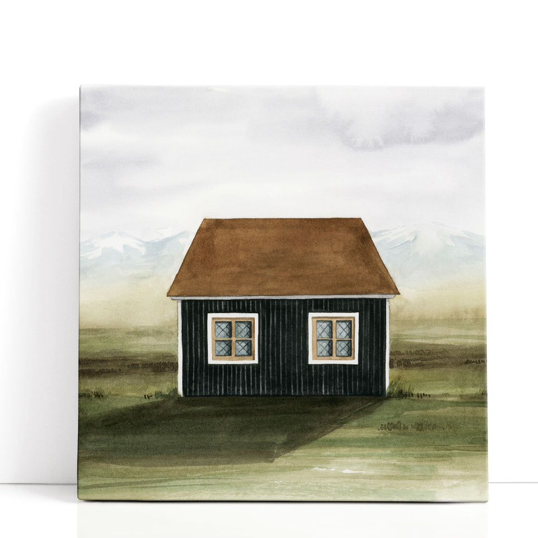 Nordic Cottage II - Canvas Print Wall Art