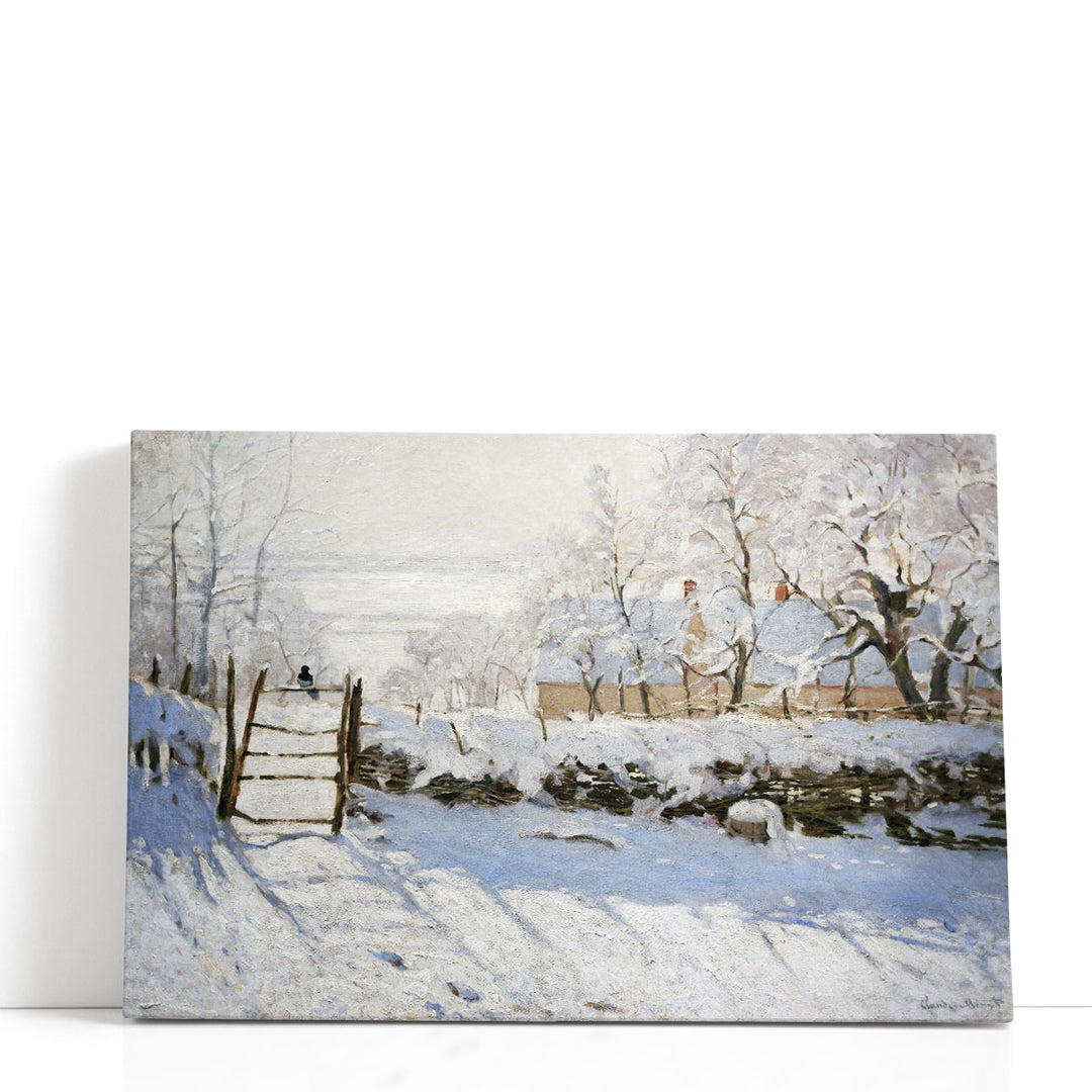 The Magpie, 1868-1869 - Canvas Print Wall Art