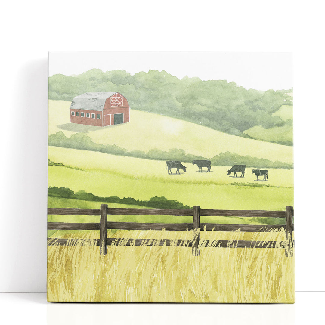 Sunlit Graze I - Canvas Print Wall Art