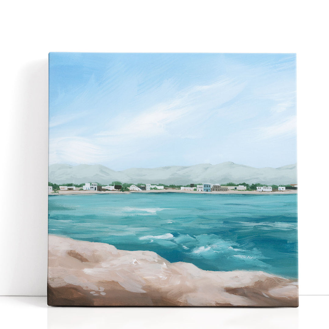Turquoise Isle I - Canvas Print Wall Art