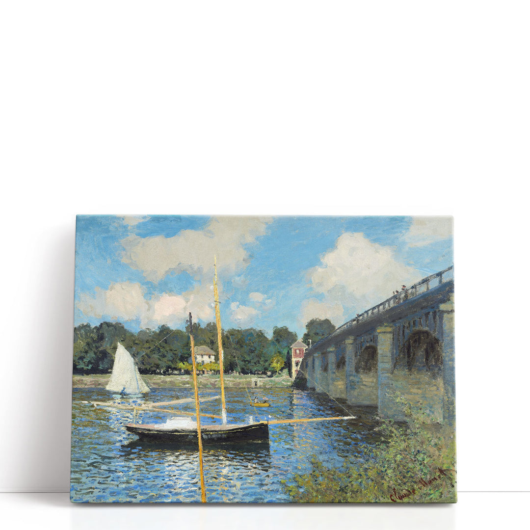 The Bridge at Argenteuil, 1874 - Canvas Print Wall Art