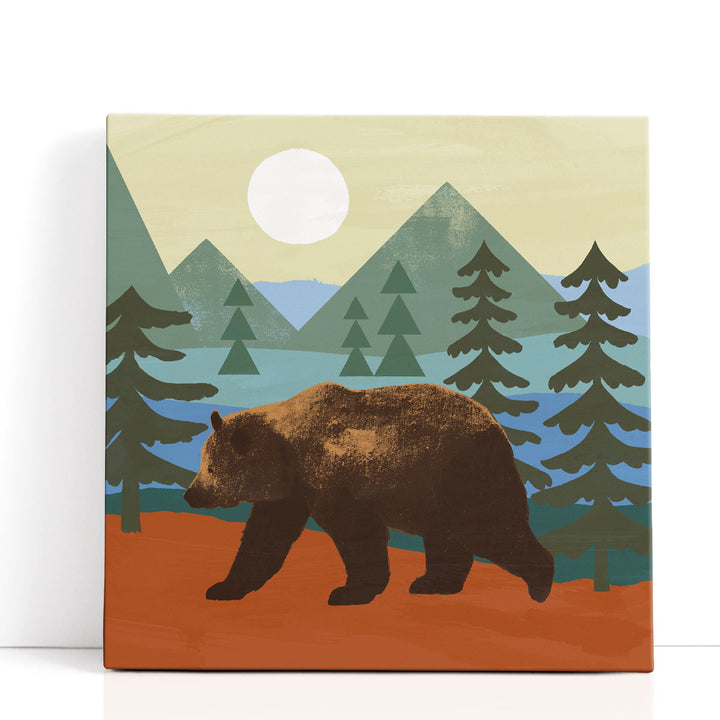 Trailside Animals I - Canvas Print Wall Art