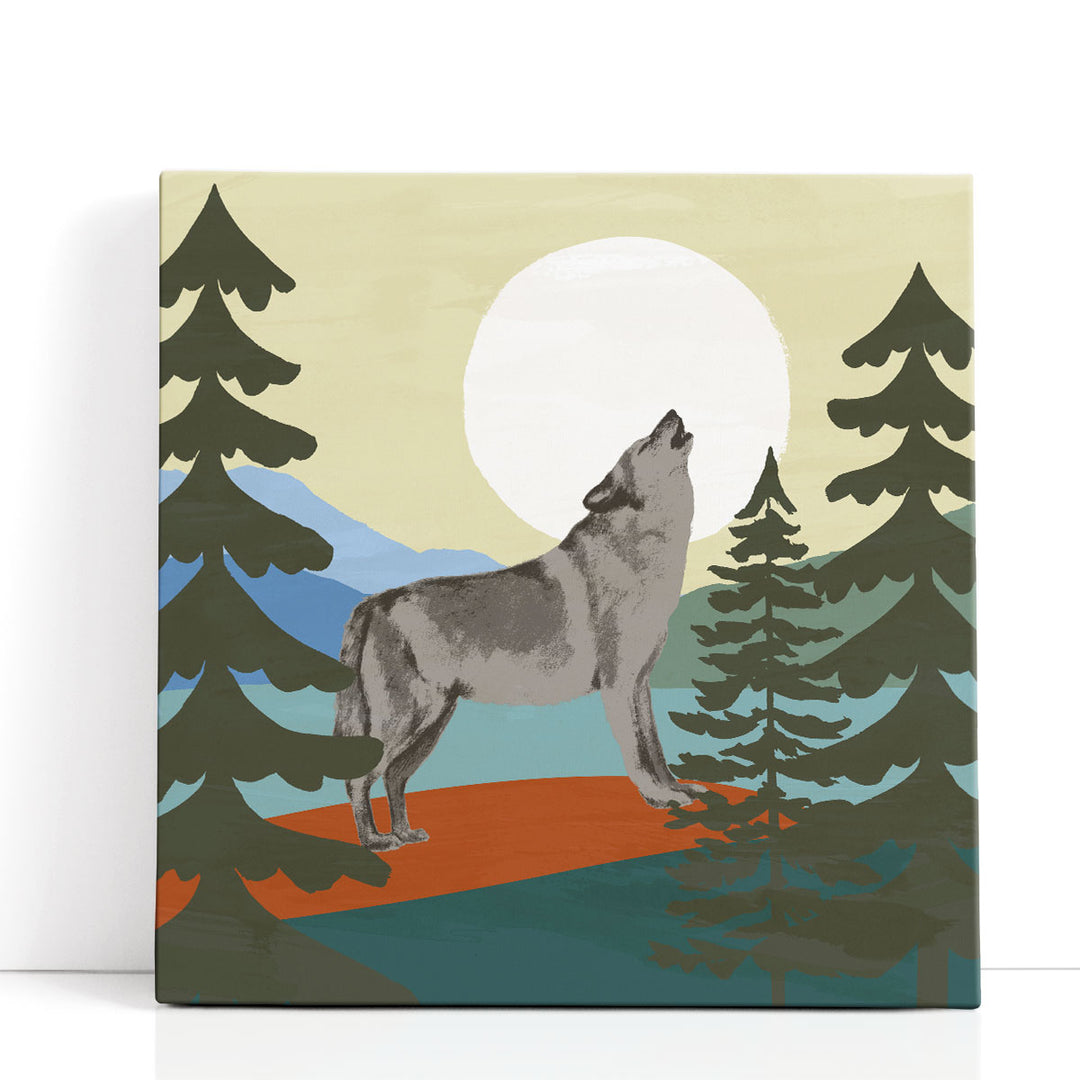 Trailside Animals VI - Canvas Print Wall Art