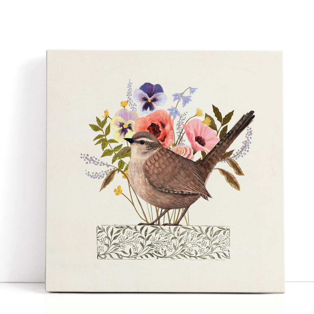 Avian Collage I - Canvas Print Wall Art