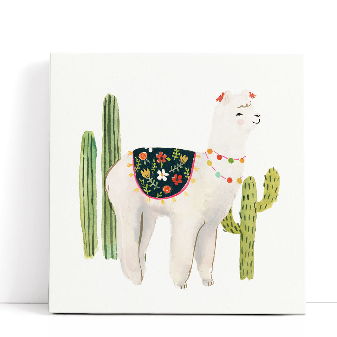 Sweet Alpaca III - Canvas Print Wall Art