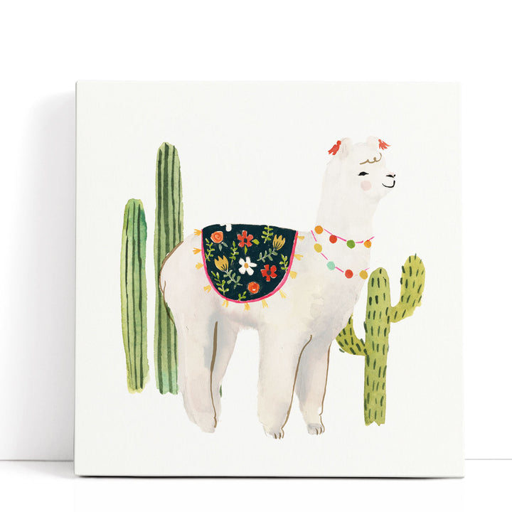 Sweet Alpaca III - Canvas Print Wall Art
