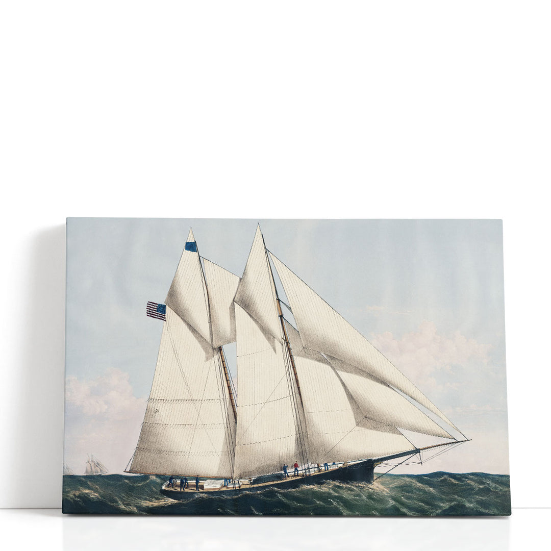 Antique Yachts IV - Canvas Print Wall Art